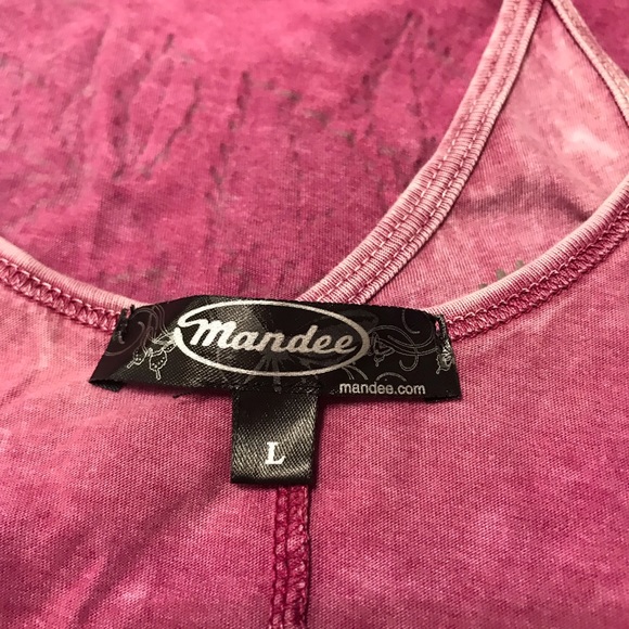 Mandee’s Purple Embroidery Flower Top - Picture 6 of 8